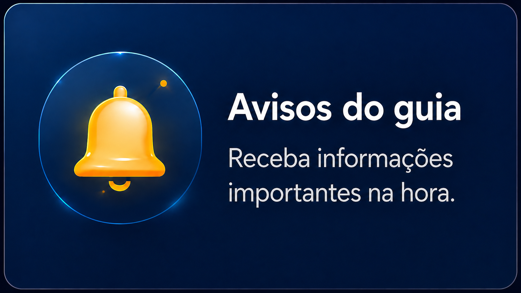 Avisos do guia